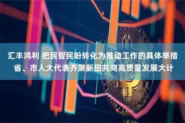 汇丰鸿利 把民智民盼转化为推动工作的具体举措 省、市人大代表齐聚新田共商高质量发展大计