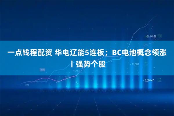 一点钱程配资 华电辽能5连板;BC电池概念领涨丨强势个股