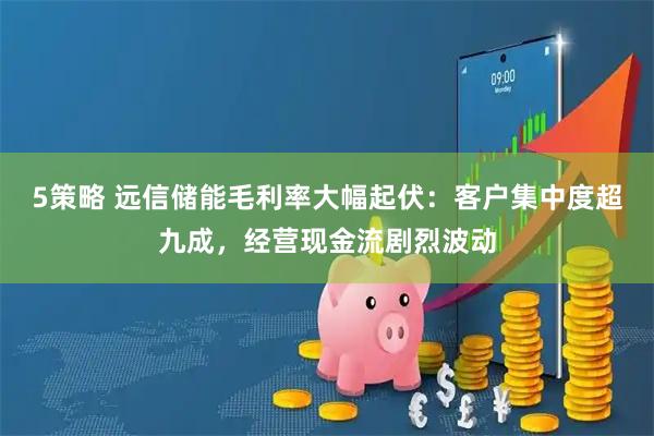 5策略 远信储能毛利率大幅起伏：客户集中度超九成，经营现金流剧烈波动